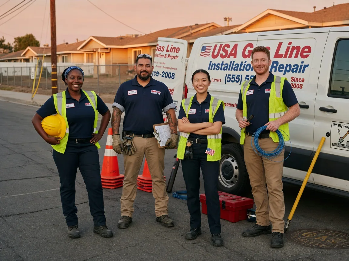 Gas Line Installation company in Newport, VA